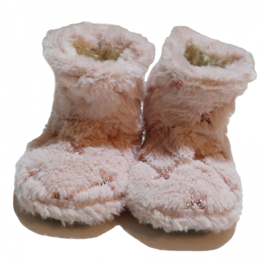 Winter Slippers - Fluffly Stars - XL Size