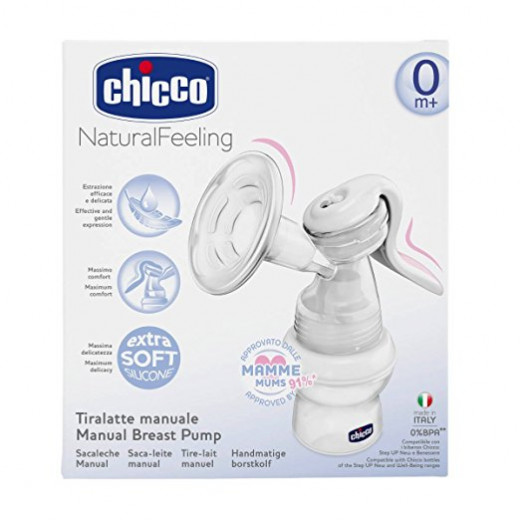 Chicco Manual Breast Pump Natural Feeling Step Up