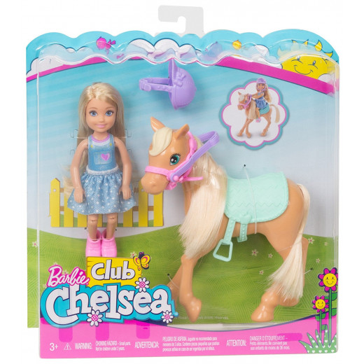 Barbie Club Chelsea Dolls & Horse