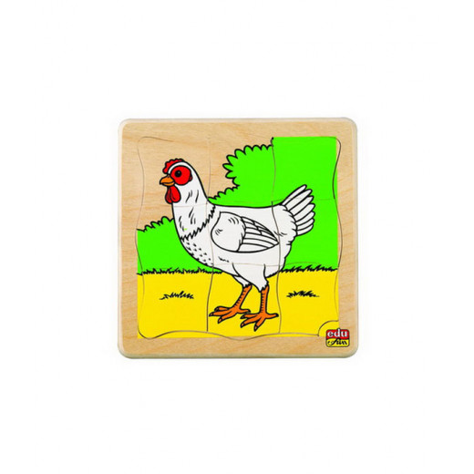 Edu Fun See How They Grow Puzzles (Chicken)