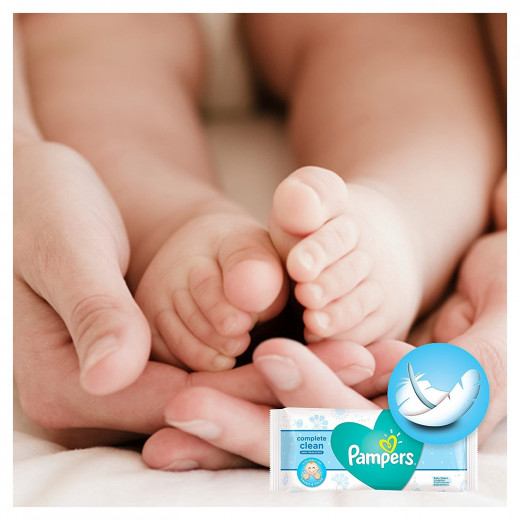 Pampers Complete Clean Baby Wipes - Sensitive Protect, 52 Wipes *