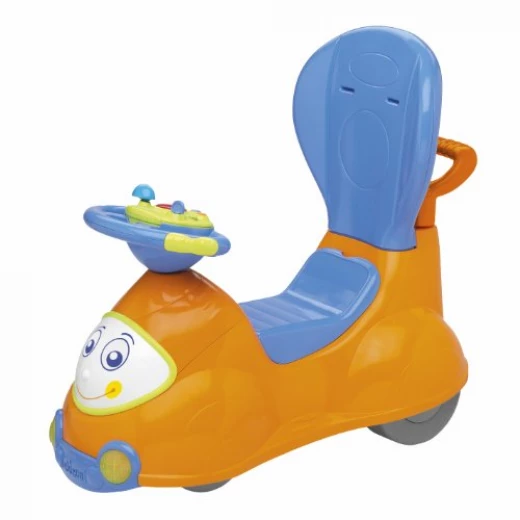 Chicco Orange Quattro 4-in-1 Sit n Ride Car