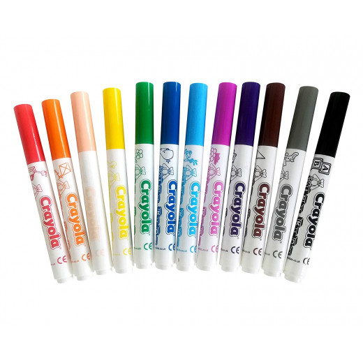 Crayola 12 Mini Kids Markers