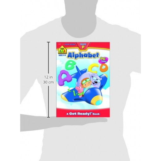 School Zone Alphabet Grade P Super Deluxe Workbook