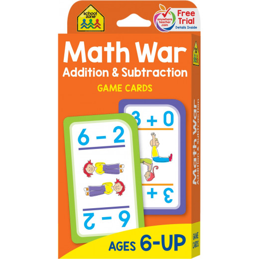 School Zone - Game Cards - Math War
