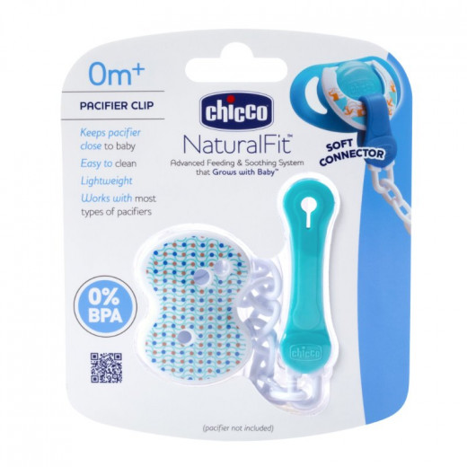 Chicco Clip with Chain - Blue
