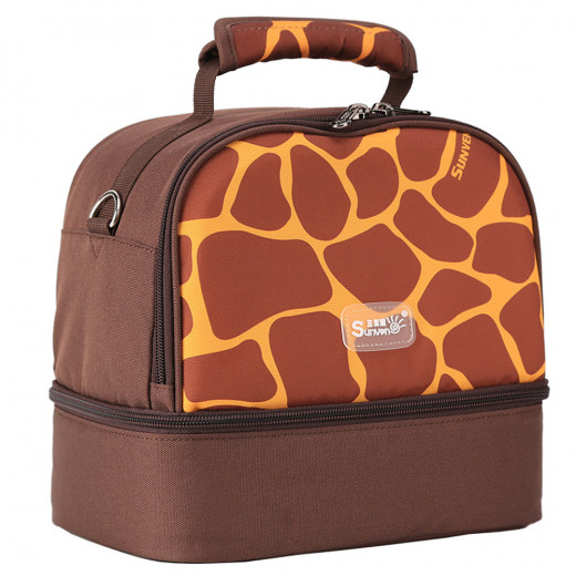 Sunveno Insulated Bottle/Lunch Bag - Giraffe