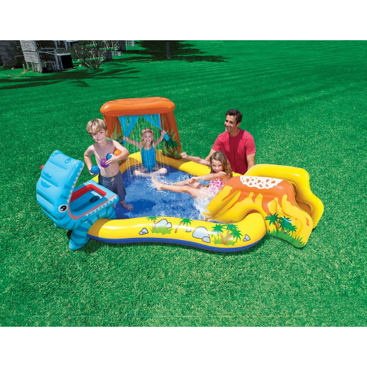 Intex -Dinosaur Inflatable Play Center 249cm x 191cm x 109cm