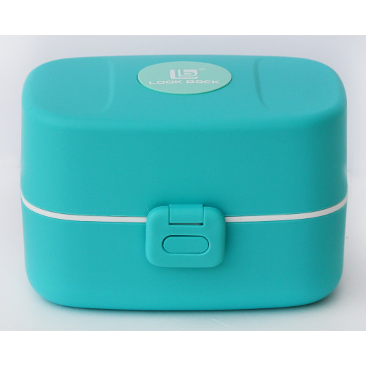 Look Back Lunch Box For Kids, Blue Color