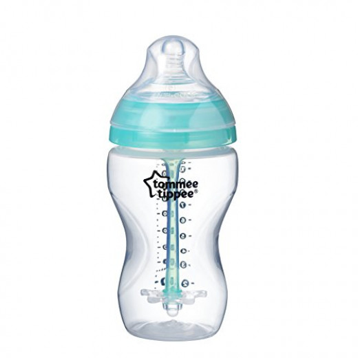 Tommee Tippee Advanced Anti Colic with Heat Sensing Tube X1, 340 ml Medium Flow Bottle