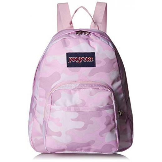 JanSport Half Pint Mini Backpack, Cotton Candy Camo