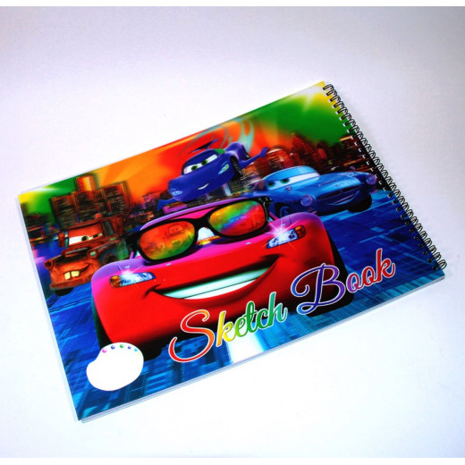 Sketching Book, Cars, 50 paper