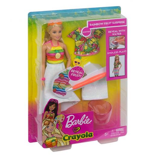 Barbie® Crayola® Rainbow Fruit Surprise Doll & Fashions