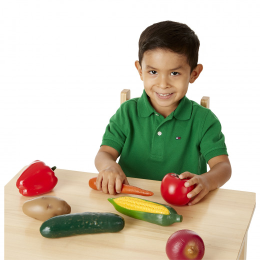 Melissa & Doug Play-Time Produce Vegetables Set