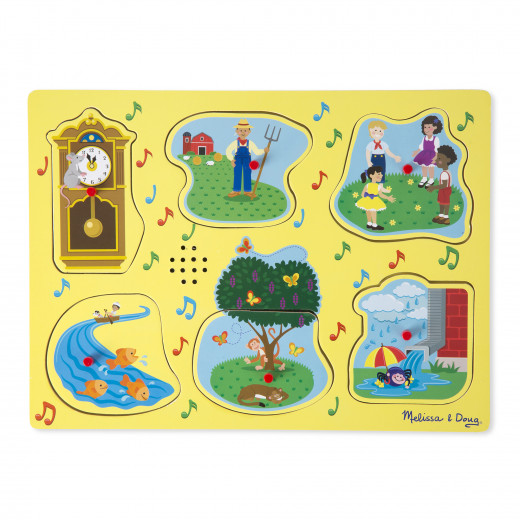 Melissa & Doug Nursery Rhymes 1 Sound Puzzle