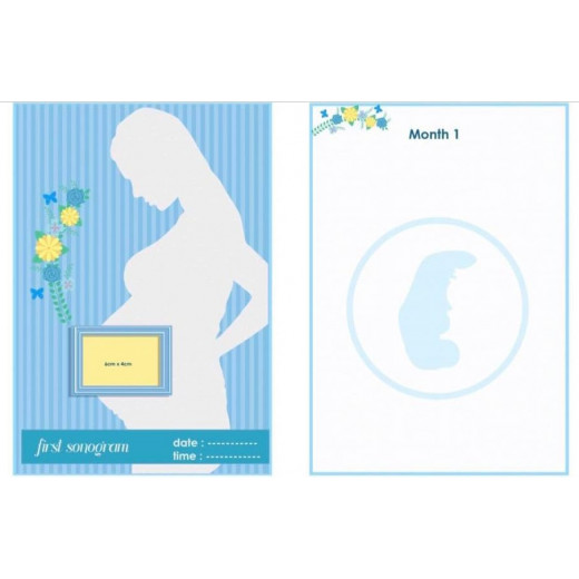 Pregnancy And Birth Journal My Memory Book - Blue