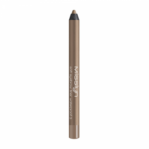 Misslyn Soft Eyebrow Liner Waterproof, Number 3, Blond