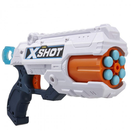 ZURU X-Short Reflex 6 Rotating Barrel Foam Dart Blaster Gun