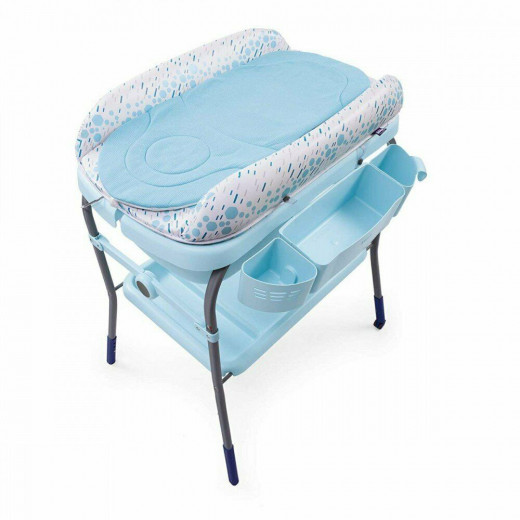 Changing table with bath Chicco Cuddle & Bubble Blue