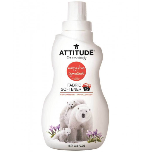 ATTITUDE Fabric Softener Pink Grapefruit 1L