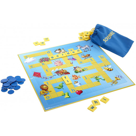 Mattel Games Scrabble Junior, Children Board Game