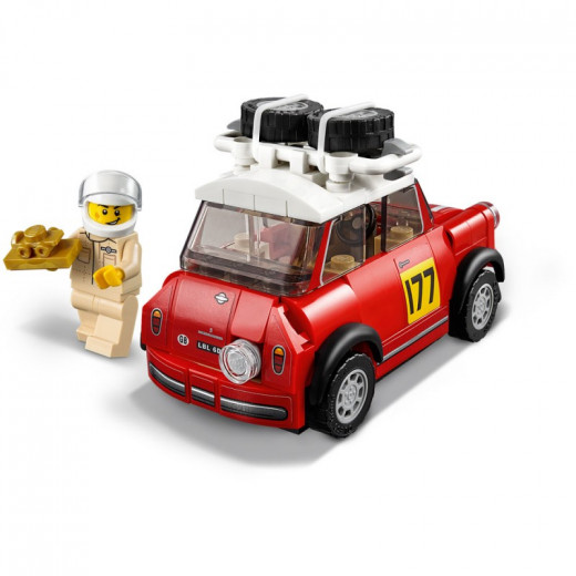 LEGO 1967 Mini Cooper S Rally and 2018 MINI John Cooper Works Buggy