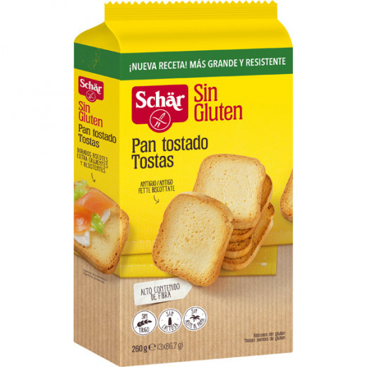 Schar Fette Biscottate Cereals, 260 Gram