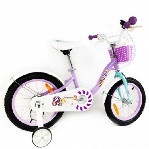 RoyalBaby CM12-2 Chipmunk MM 12 " Sports Kids Bike Purple