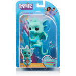 Fingerlings - Glitter Dragon - Noa (Green with Blue) - Interactive Baby Collectible Pet