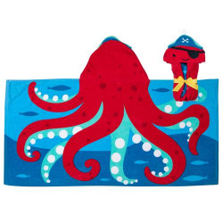 Stephen Joseph Hooded Towels, Octopus