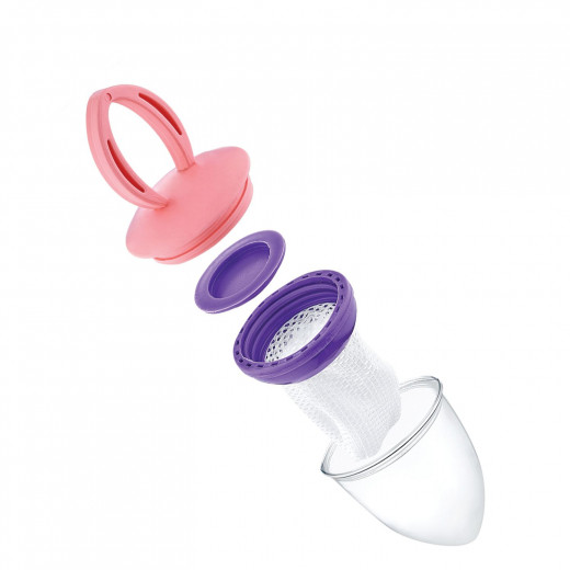 Babyjem fruit and vegetable pacifier orange