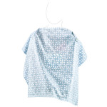 Babyjem nursing apron with pocket blue