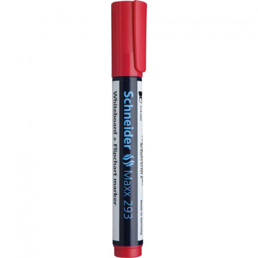 Schneider Maxx 293 Whiteboard and Flipchart marker - Red