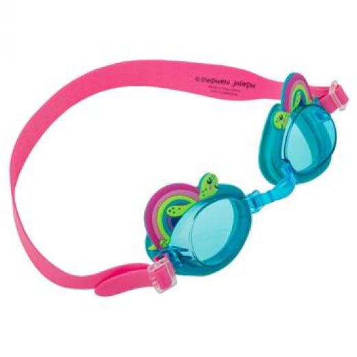 Stephen Joseph Swim Goggles Rainbow Turtle