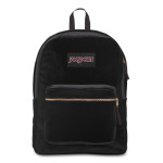 JanSport Superbreak Velvet Backpack, Black Velvet