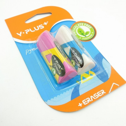 Y. Plus Purse Eraser- Pack of 2