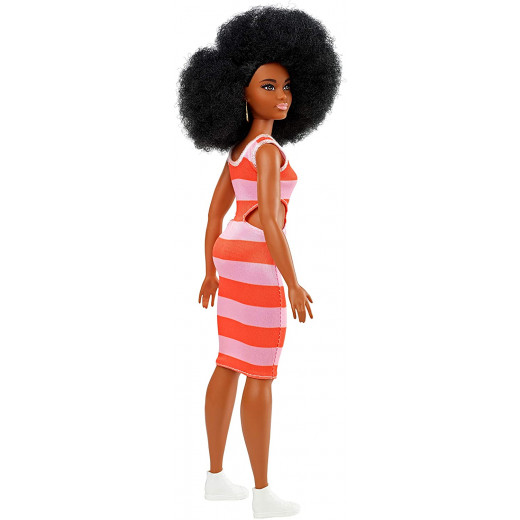 Mattel Barbie Fashionistas Curny Doll With Black Hair