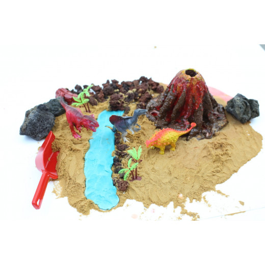 YIPPEE! Sensory Dinosaur Volcano Kit by Rahma