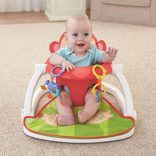 Fisher-Price® Sit-Me-Up Floor Seat With Tray- Monkey
