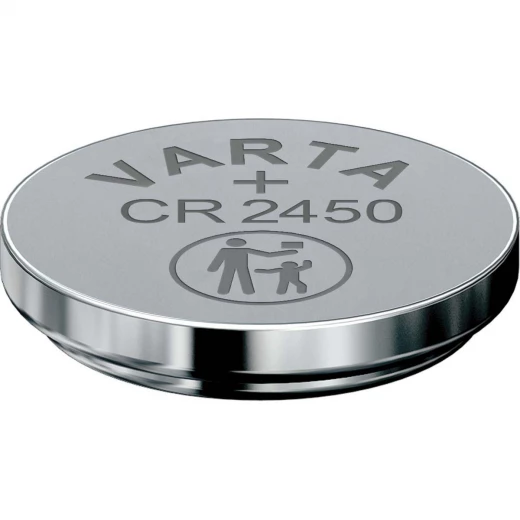 Varta CR 2450 620mAh 3v Lithium Coin Cell Battery