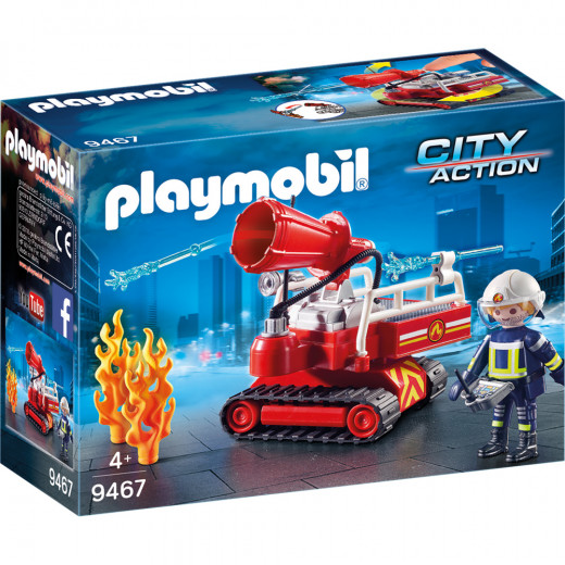 Playmobil Fire Water Canon For Children