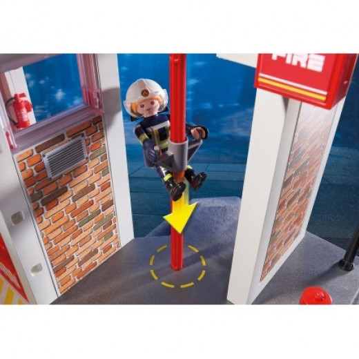 Playmobil Fire Station For Children