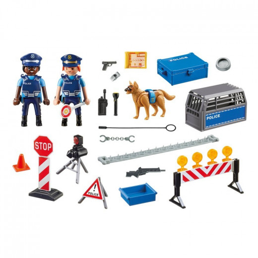 Playmobil  Police Roadblock For Children