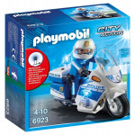 Playmobil Police Bike With Led Light For Children