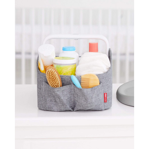 Diaper Caddy Organizer with Touch Sensor Night Light, Nursery Style من سكيب هوب