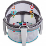 Fisher-Price On-The-Go Baby Dome, New-Born Baby Cot or Travel Bassinet