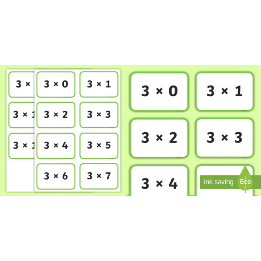 Early Learning Times Tables Flashcards: Homework Helpers