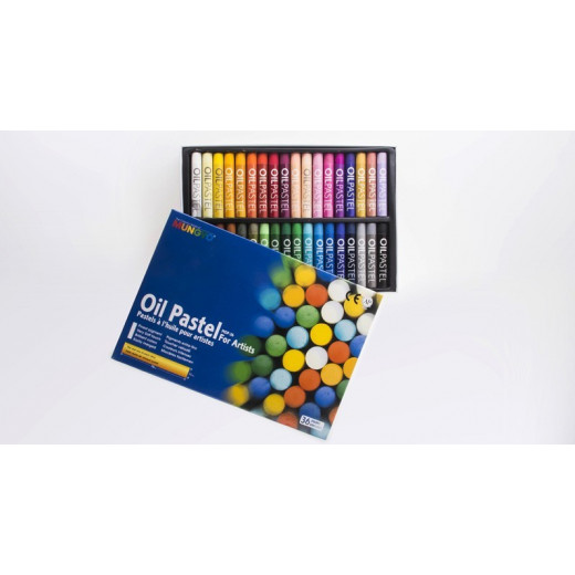 MUNGYO oil Pastel Set, 36Colors Pack