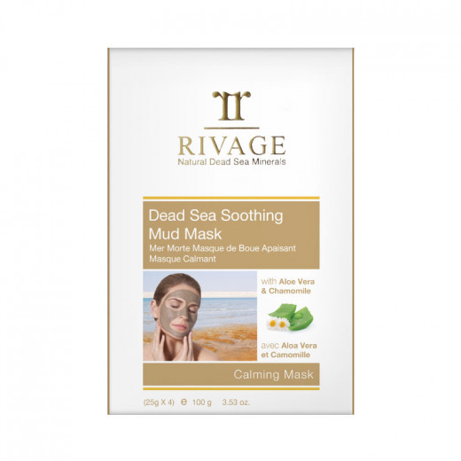 Rivage Dead Sea Soothing Mud Mask - 25 g x 4