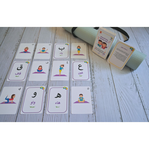 Mini Chats Alphabet Yoga Kit for Kids